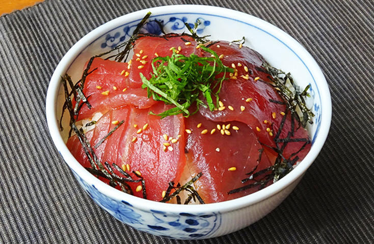 簡単美味！漬けまぐろ丼